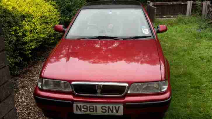 1995 ROVER 216 COUPE SE RED