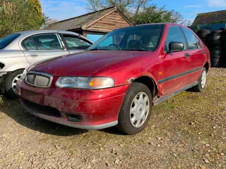 1995 Rover 414 1.4 5dr nightfire red spares banger