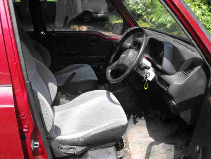 1995 SUZUKI VITARA Breaking spares or repair project parts complete vehicle