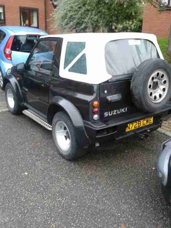 1995 SUZUKI VITARA JLX 16 VALVE BLACK