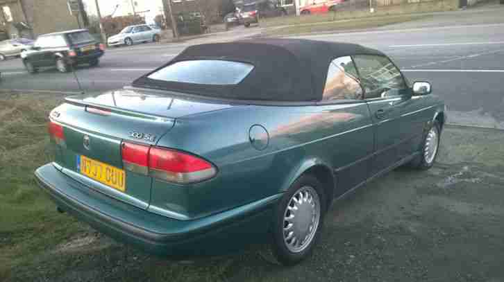 1995 Saab 900 Se Convertible, 2290CC Petrol, 2DR, Manual may consider Px