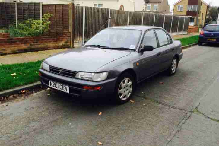 1995 TOYOTA COROLLA CD MOT VALID UNTIL JULY