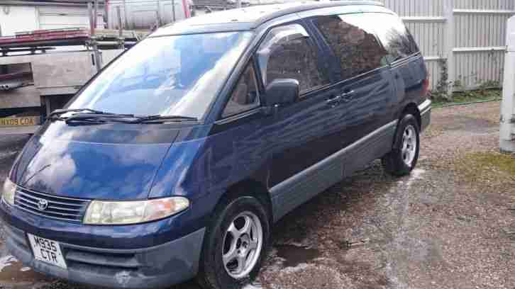 1995 TOYOTA EMINA 8 SEAT MPV IN BLUE.