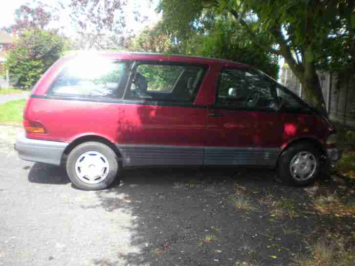 1995 Toyota Previa GS Auto, MOT failure