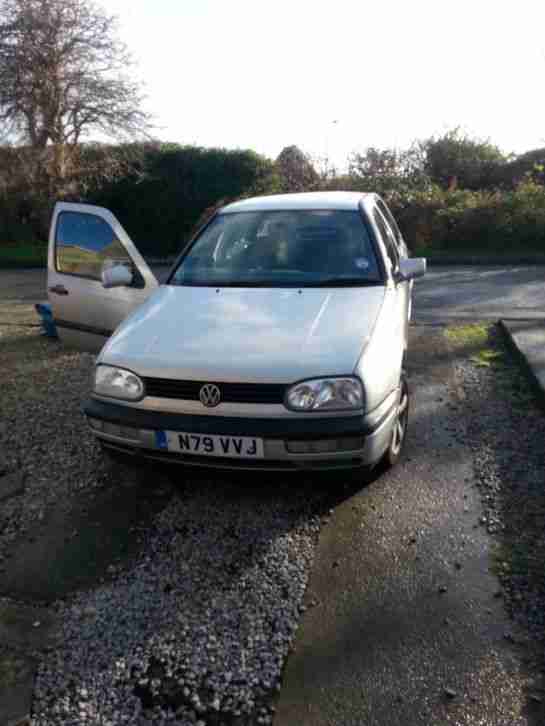 Volkswagen GOLF. Volkswagen car from United Kingdom