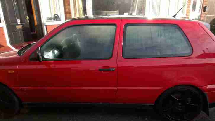 1995 VOLKSWAGEN GOLF VR6 RED