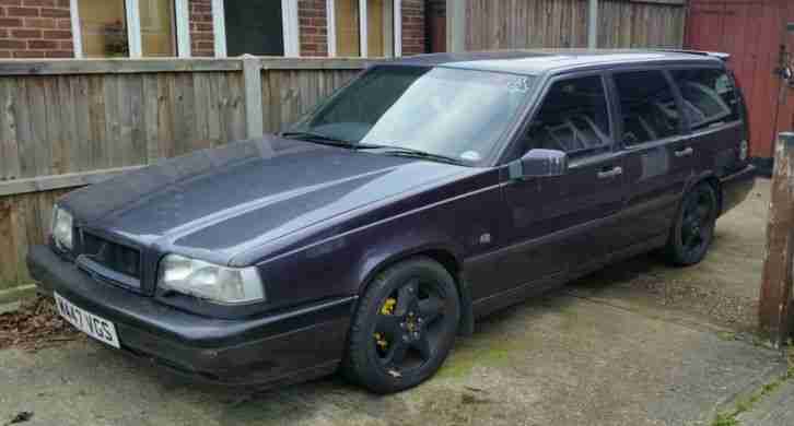 1995 VOLVO 850 T5R S MAUVE PURPLE RICA 340BHP CHIPPED PROJECT