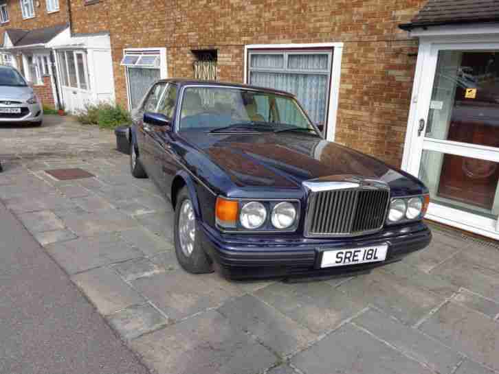 1996 BENTLEY BROOKLANDS AUTO BLUE, only 61000 miles