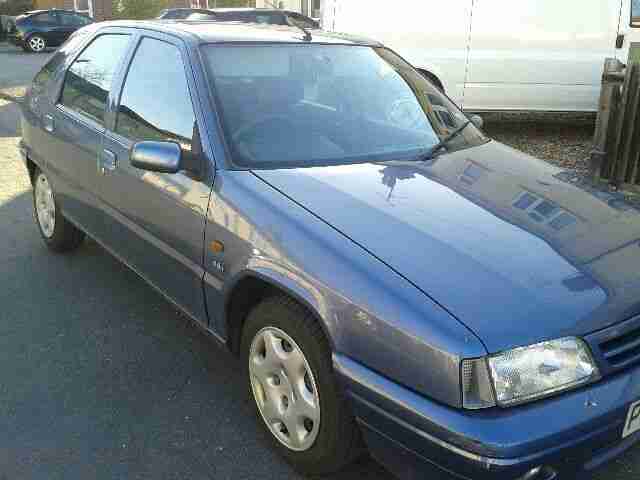 1996 CITROEN ZX 1.4I ELATION BLUE
