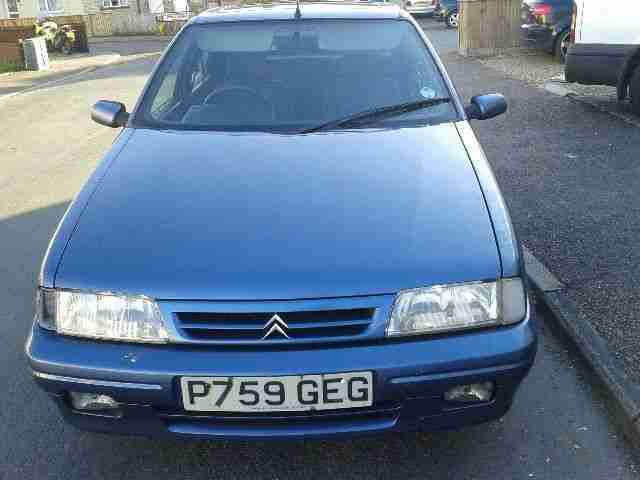 1996 CITROEN ZX 1.4I ELATION BLUE