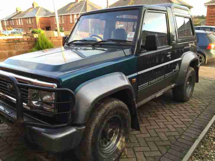 1996 DAIHATSU FOURTRAK FORESTER TDX GREEN/GREY