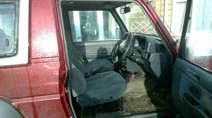 1996 DAIHATSU FOURTRAK INDEPENDENT 2.8 TDX 7 Seater 4x4 on off road may take Px