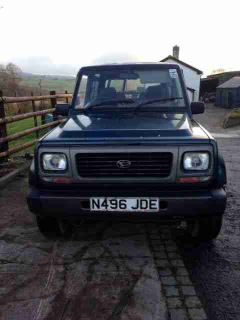 1996 DAIHATSU FOURTRAK INDEPENDENT TDL GREEN DIESEL