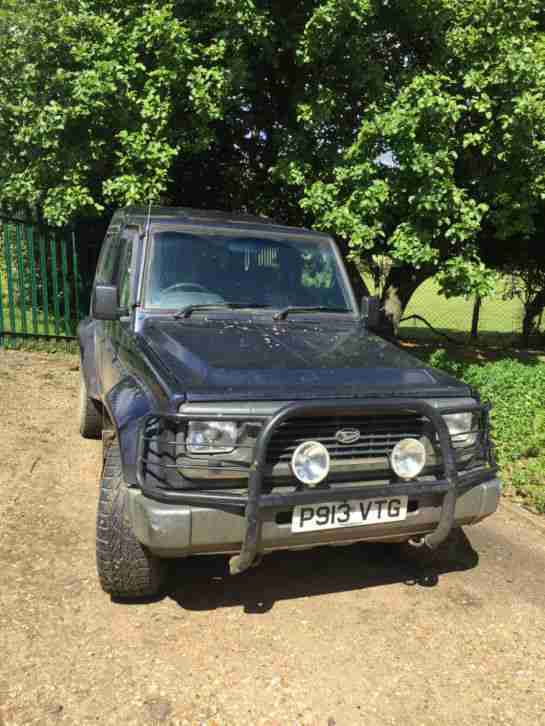 1996 DAIHATSU FOURTRAK INDEPENDENT TDX BLUE