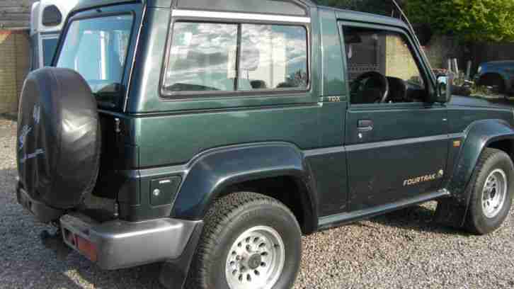 1996 DAIHATSU FOURTRAK INDEPENDENT TDX GREEN