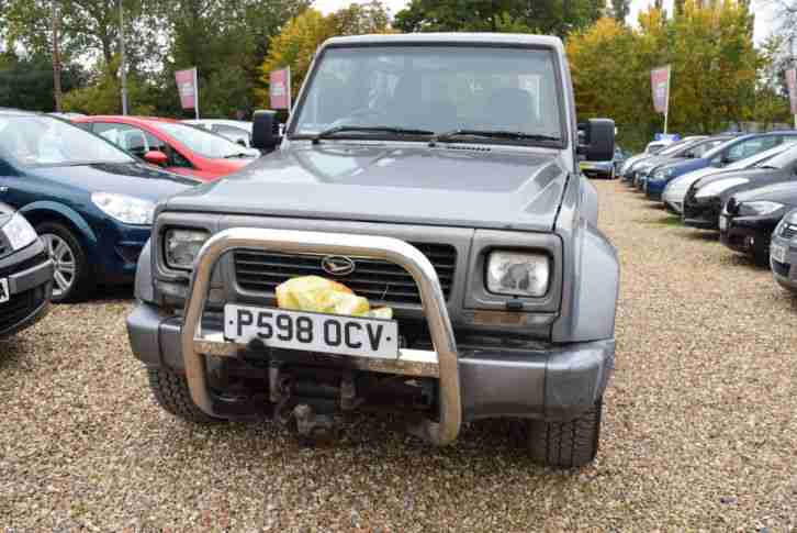 1996 DAIHATSU FOURTRAK INDEPENDENT TDX GREY