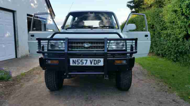 1996 DAIHATSU SPORTRAK WHITE