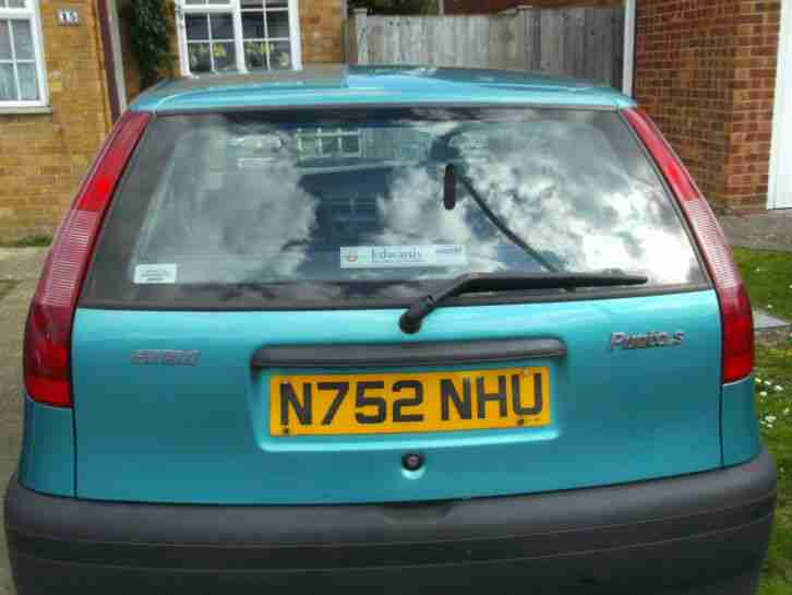 1996 FIAT PUNTO 55 S 49k miles clean bodywork but no mot rust issue £80 buys