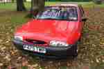 1996 FIESTA ENCORE RED