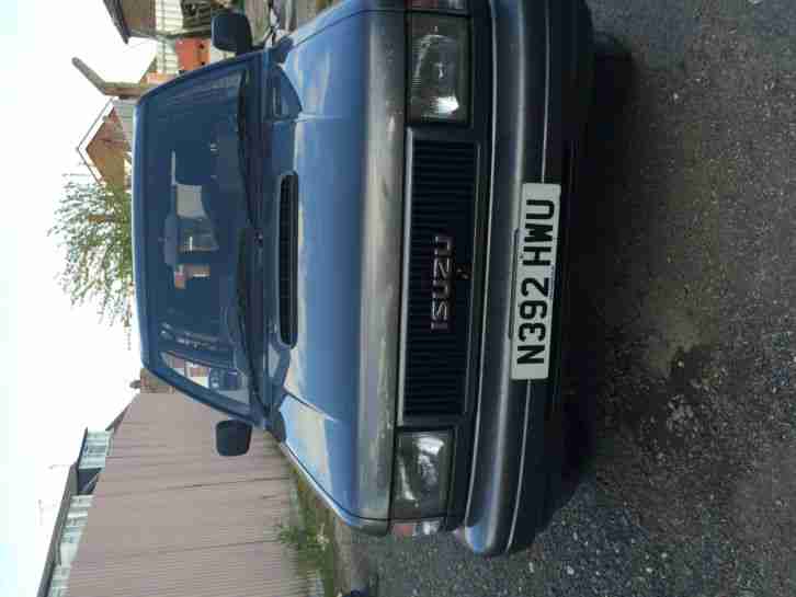 1996 ISUZU TROOPER DUTY LWB GREY