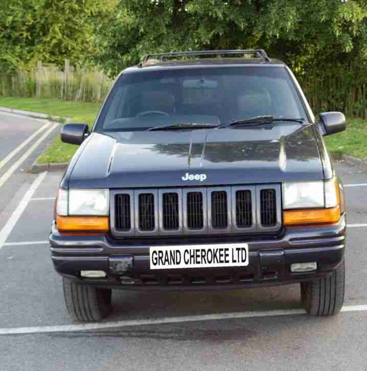 1996 JEEP GRAND CHEROKEE LTD AUTO MAUVE/PURPLE-LPG REGISTERED