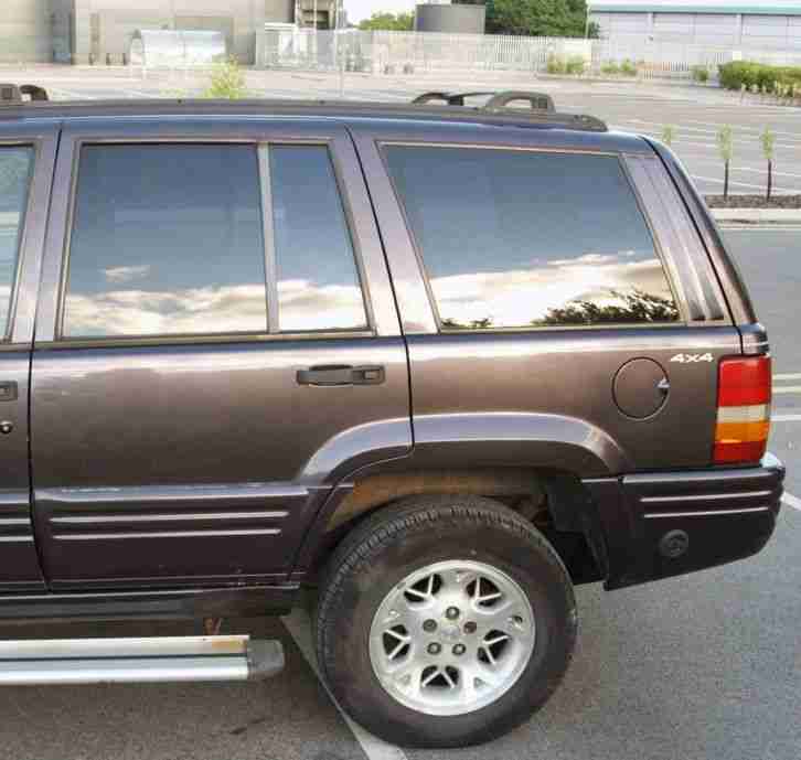 1996 JEEP GRAND CHEROKEE LTD AUTO MAUVE/PURPLE-LPG REGISTERED