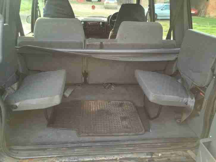 1996 LAND ROVER DISCOVERY BLUE 200 tdi 4x4 90 defender range 7 SEATER OFF ROAD