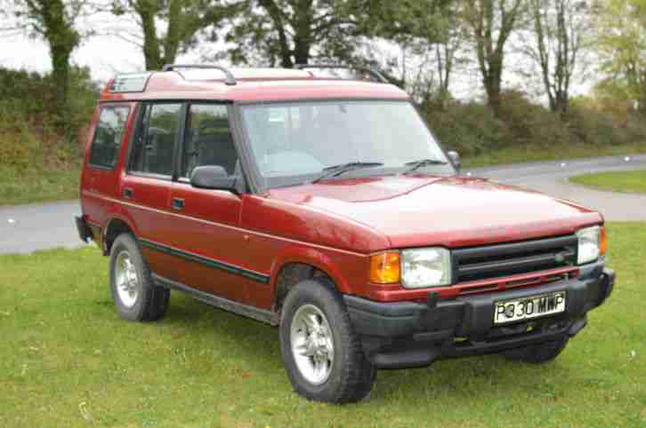 1996 LAND ROVER DISCOVERY TDI RED
