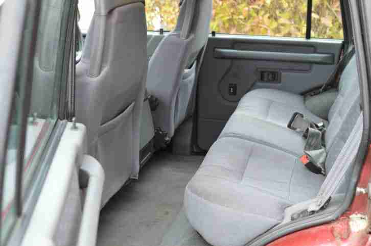 1996 LAND ROVER DISCOVERY TDI RED