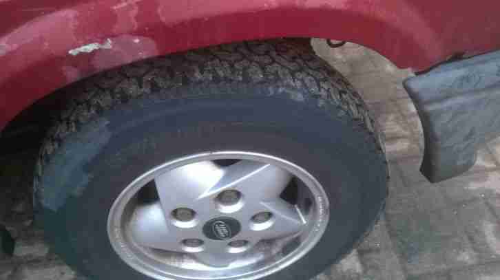 1996 LAND ROVER DISCOVERY TDI RED