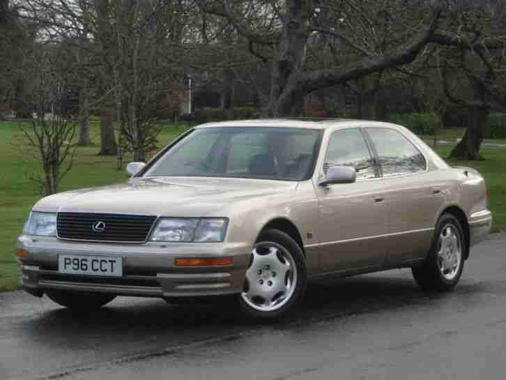 1996 LEXUS LS400 GOLD - FULL LEXUS SERVICE RECORD