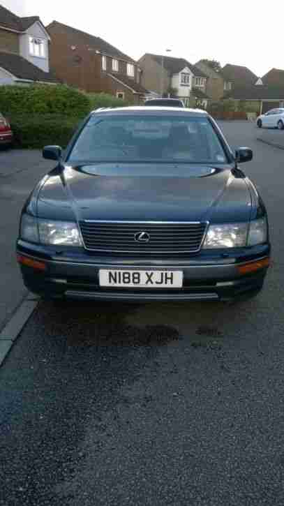 1996 LEXUS LS400 GREEN