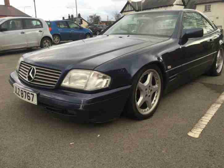 1996 MERCEDES SL280 AUTO BLUE "SPARES OR REPAIRS" NO RESERVE TO CLEAR