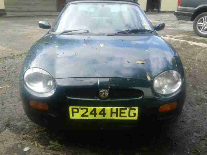 1996 MG MGF GREEN