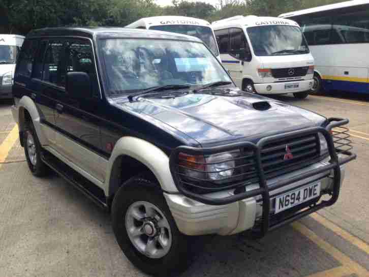 1996 MITSUBISHI SHOGUN GLS LWB AUTO BLUE