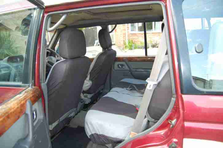 1996 MITSUBISHI SHOGUN GLS V6 LWB AUTO RED