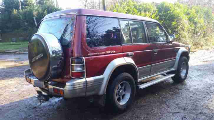 1996 MITSUBISHI SHOGUN/ PAJERO GLS LWB 2.8 TURBO DIESEL 7 SEATER 4X4 TOW BAR