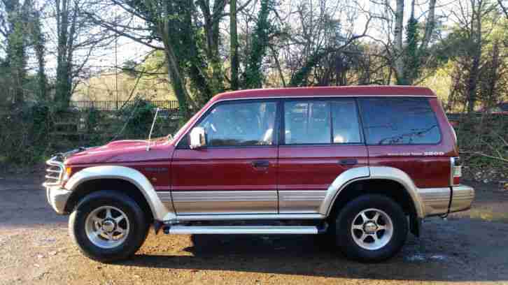 1996 MITSUBISHI SHOGUN/ PAJERO GLS LWB 2.8 TURBO DIESEL 7 SEATER 4X4 TOW BAR