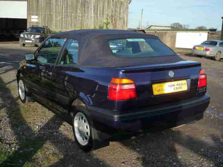 1996 Metallic Blue Volkswagen Golf 1.8 ( 75 bhp ) Petrol 2 Dr