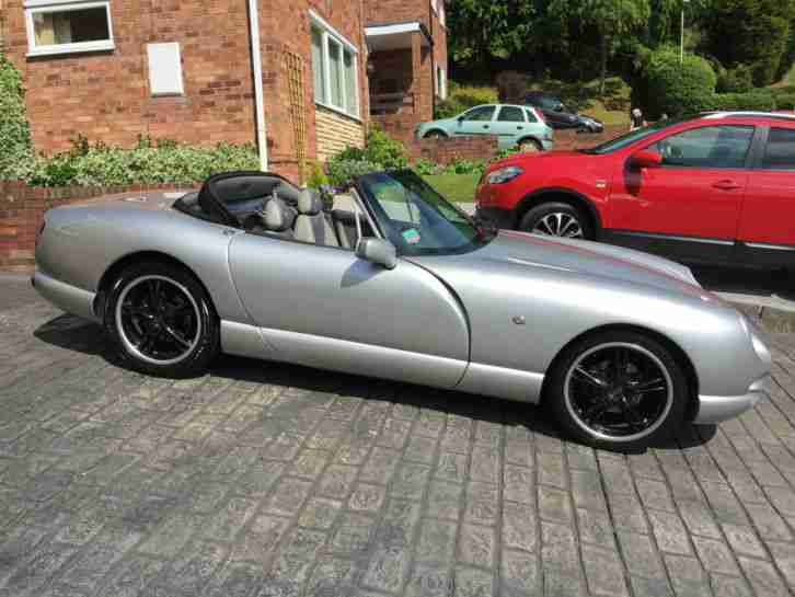 1996 N REG TVR CHIMAERA SILVER SOLD WITH PRIVATE PLATE MAY PX