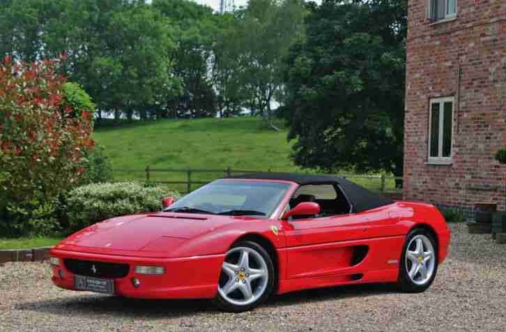 1996 (P) FERRARI F355 SPIDER MANUAL - 24K - SUPERB!