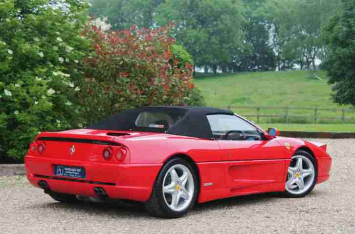 1996 (P) FERRARI F355 SPIDER MANUAL - 24K - SUPERB!