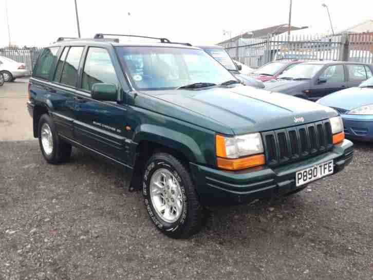 1996 P Jeep Grand Cherokee 4.0 auto Limited FULL MOT EXCELLENT RUNNER