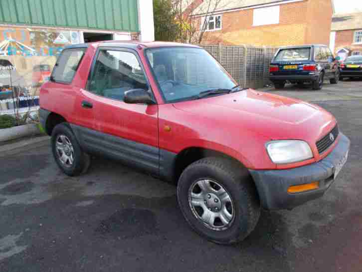 1996 P Rav 4 GS, 3 door, 5 Speed