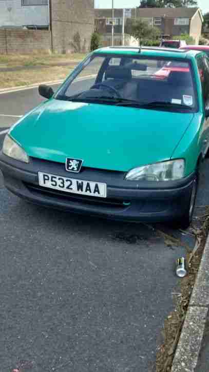 1996 PEUGEOT 106 XND GREEN for spares or repair