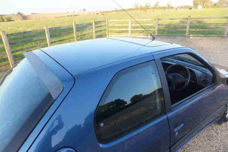 1996 PEUGEOT 306 D TURBO BLUE// 9 MONTHS MOT/ 2 MONTHS TAX