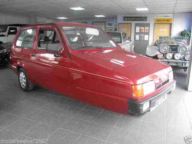 1996 RELIANT ROBIN SLX RED 2 owners full mot 36000 miles from new future invest