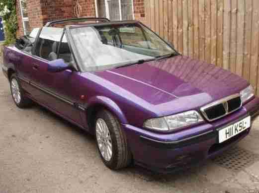 1996 ROVER 216 CONVERTIBLE 1600 TWIN CAM CABRIOLET SOFT TOP CAR ELECTRIC HOOD