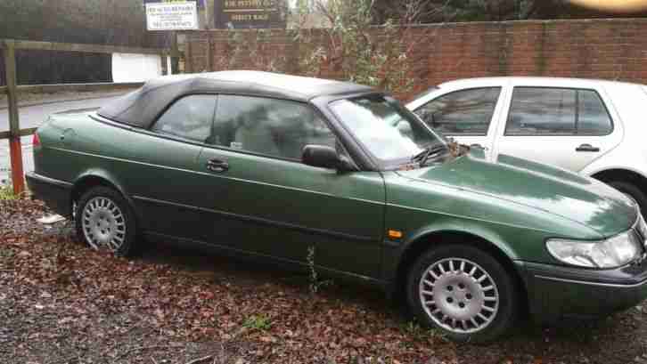 1996 SAAB 900 S GREEN