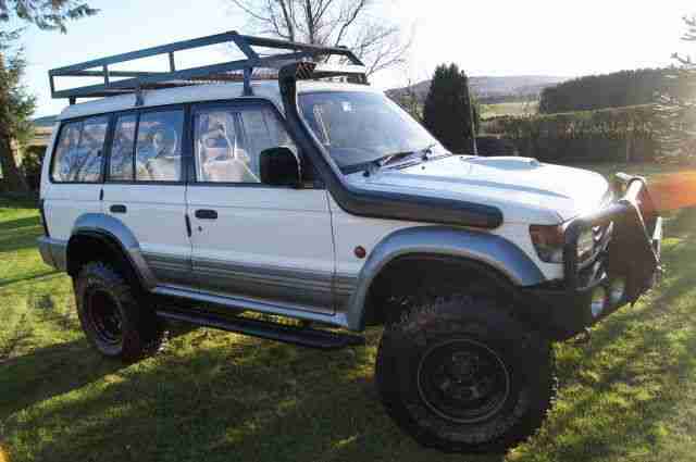1996 SHOGUN / PAJERO OFF ROADER 4x4 NEW MOT COOPER STT 35"